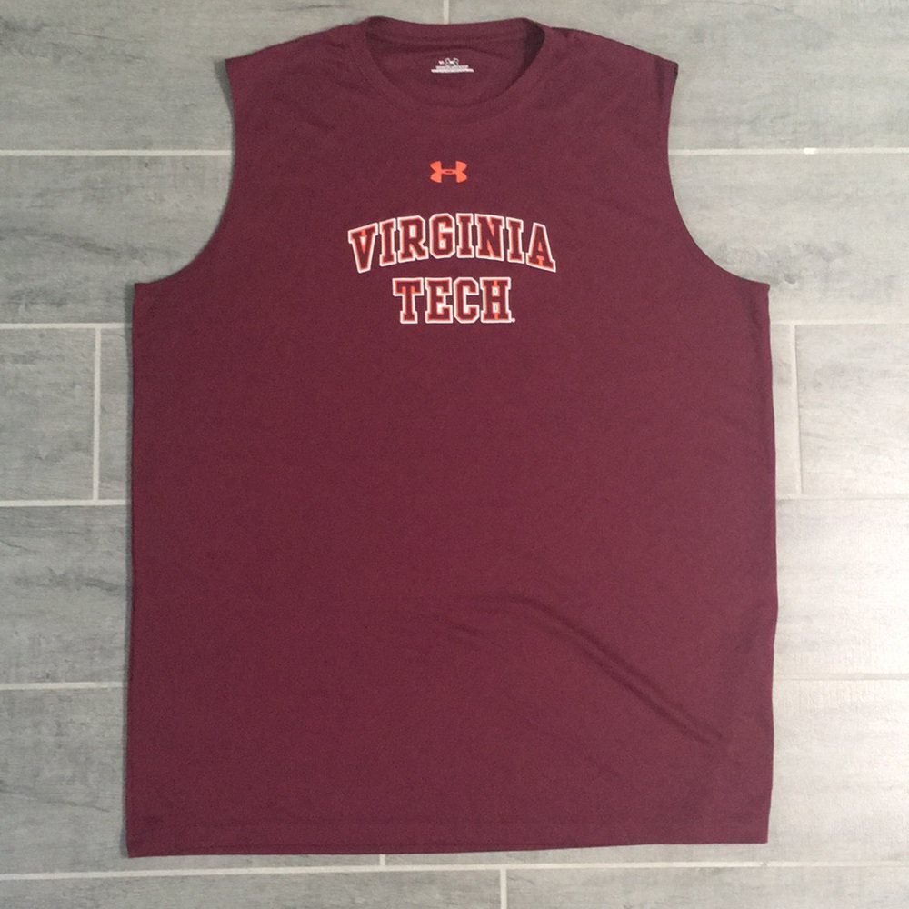 Under Armour Dry Fit Virginia Tech Sleeveless